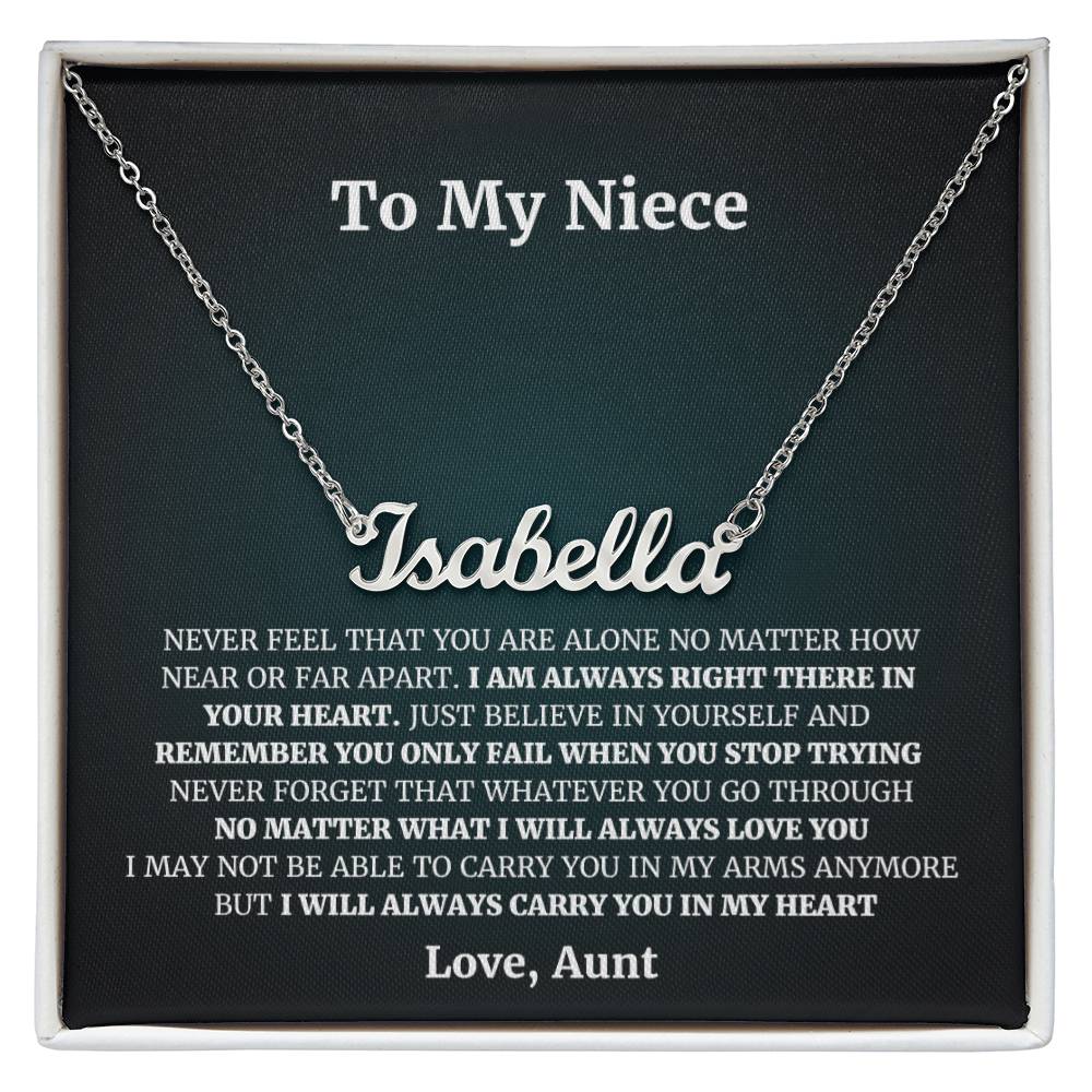 Aunt Gifts from Niece, Gifts for Niece from Aunt, Aunt and Niece Gifts, Sterling Silver Interlocking Heart Necklace, Niece Gifts from Aunt, Aunt Birthday Mothers Day Gifts, Christmas Gifts