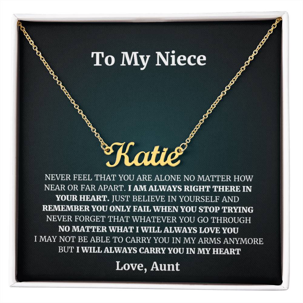 Aunt Gifts from Niece, Gifts for Niece from Aunt, Aunt and Niece Gifts, Sterling Silver Interlocking Heart Necklace, Niece Gifts from Aunt, Aunt Birthday Mothers Day Gifts, Christmas Gifts